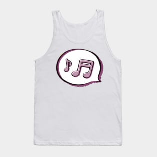 BTS butter music note Tank Top